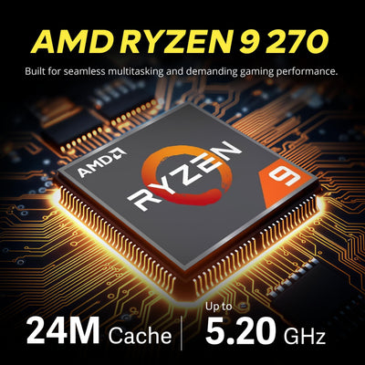 MSI - Upgraded - Cyborg A15 15.6" FHD 144Hz Gaming Laptop,AMD Ryzen 9 270,32GB RAM,1TB SSD+1TB Dock Set,GeForce RTX 5060,Win 11 - Black