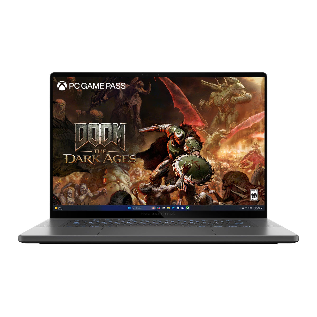 ASUS - ROG Zephyrus G16 16" OLED 2.5K 240Hz Gaming Laptop - Intel Core Ultra 9 -32GB Memory - GeForce RTX 5080 - 2TB Storage - Eclipse Gray