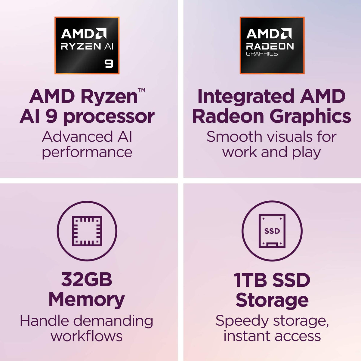 Lenovo - Yoga 7a 2-in-1 16" 2K OLED Touchscreen Laptop - AMD Ryzen AI 9 465 2026 - 32GB Memory - 1TB Storage - Copilot+ PC - Seashell