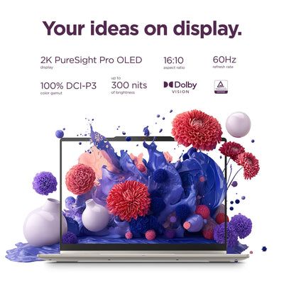 Lenovo - Yoga 7a 2-in-1 16" 2K OLED Touchscreen Laptop - AMD Ryzen AI 9 465 2026 - 32GB Memory - 1TB Storage - Copilot+ PC - Seashell
