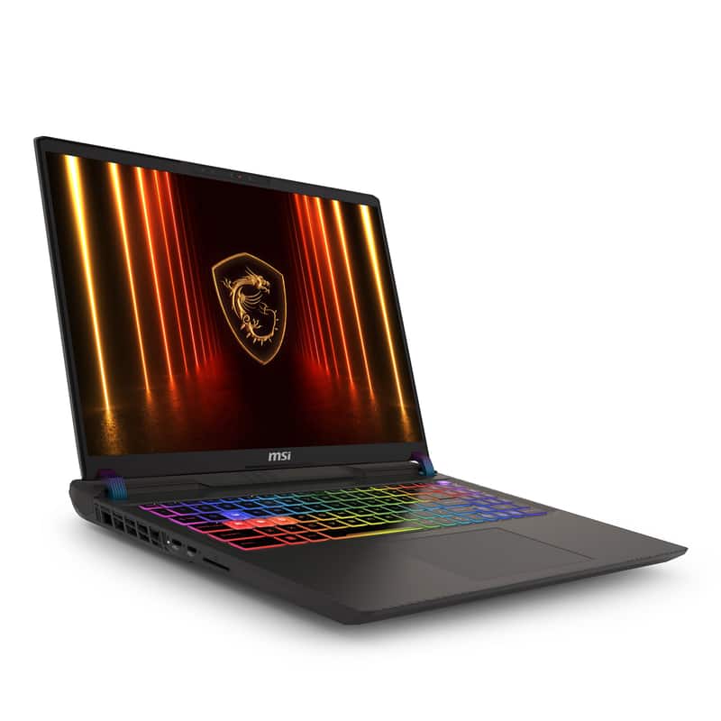 MSI - Upgraded - Vector 16" QHD+ Gaming Laptop,Ultra 9-275HX,RTX 5080,32GB RAM,1TB SSD+1TB Dock Set,Backlit Keyboard,Win 11 - Gray