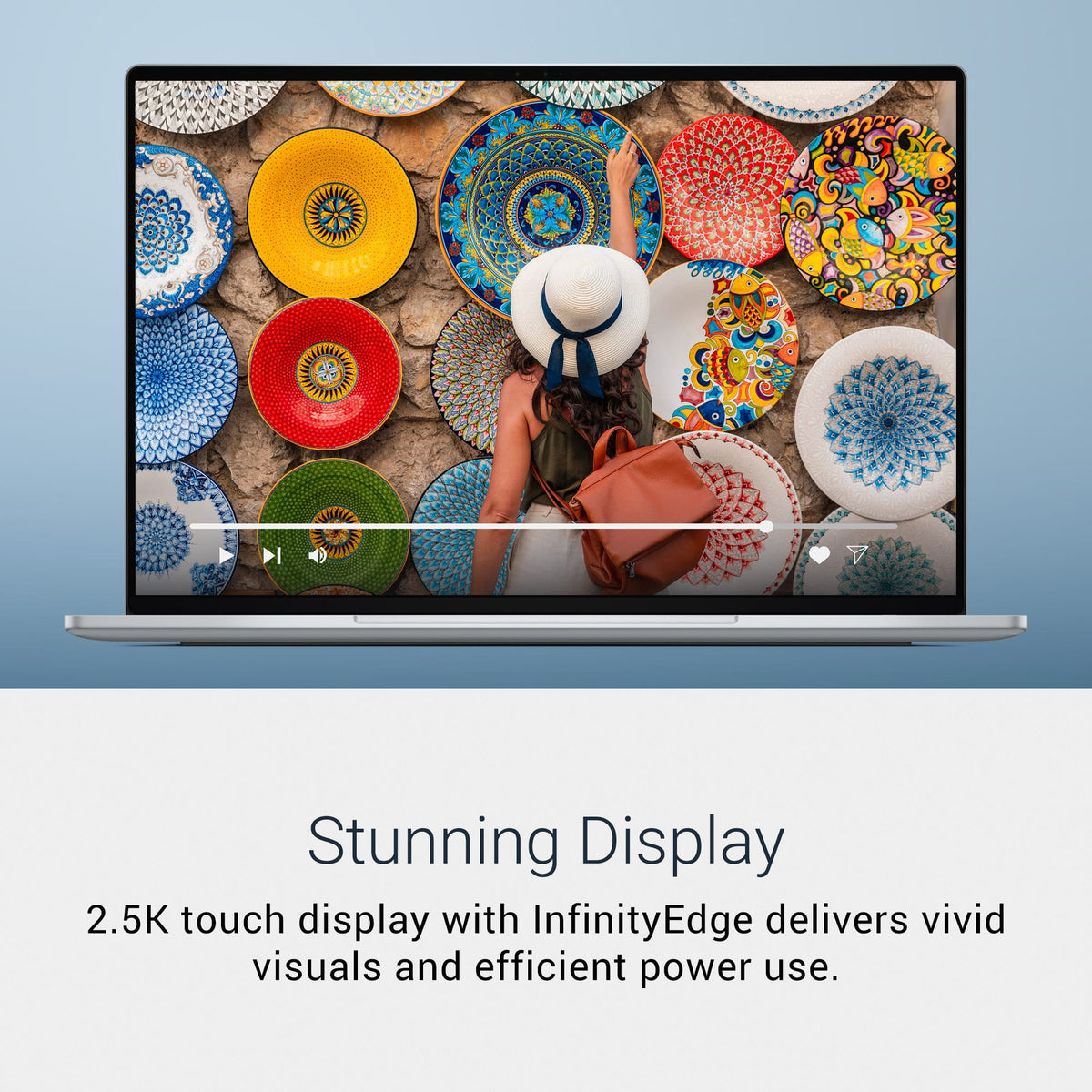 Dell - XPS 13.4" 3K Touchscreen Laptop - Intel Core 5 Series 3 320 2026 - 16GB Memory - 512GB Storage - Sky