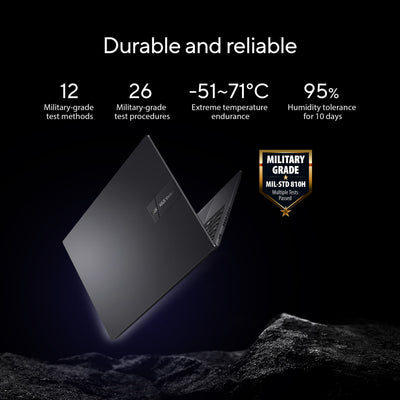 ASUS - Vivobook 16 16" FHD+ Laptop - AMD Ryzen 7 7730U with 16GB Memory - 1TB SSD - Indie Black
