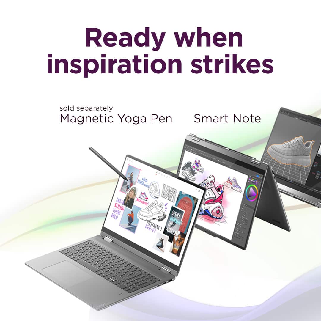 Lenovo - Yoga 7i 2-in-1 - Copilot+ PC - 16" 2K Touchscreen Laptop - Intel Core Ultra 5 Processor 2024 - 16GB Memory - 512GB SSD - Luna Grey
